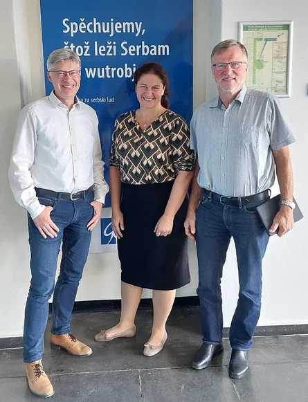 Antrittsbesuch bei der Stiftung